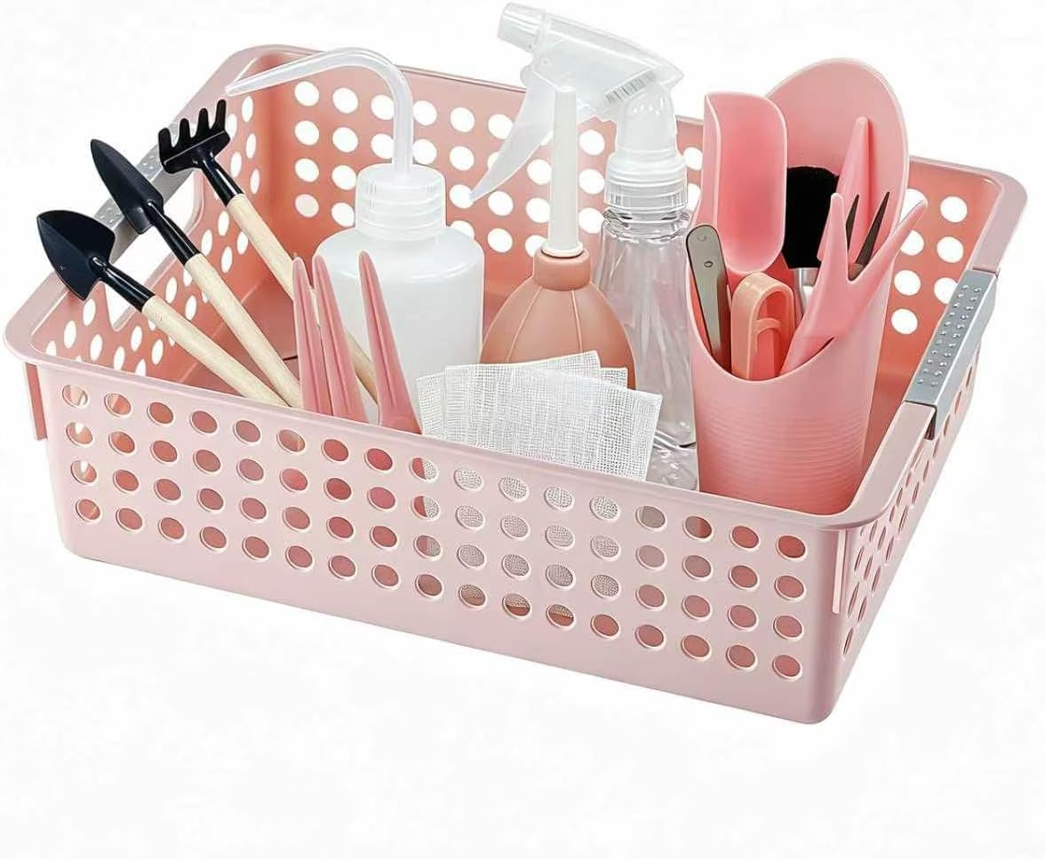 Sixteen-Piece Pink Tool Set